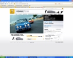 Головной официальный сайт Renault