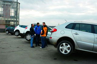 Сравнительный тест - Renault Koleos, Ford Kuga, Nissan Qashqai, Volkswagen Tiguan