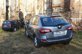 Сравнительный тест Renault Koleos и Citroen C-Crosser