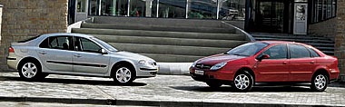 Сравнительный тест Renault Laguna и Citroen C5