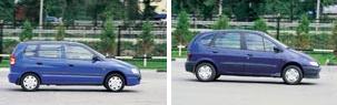 Сравнительный тест - Renault Megane Scenic и Mitsubishi Space Star