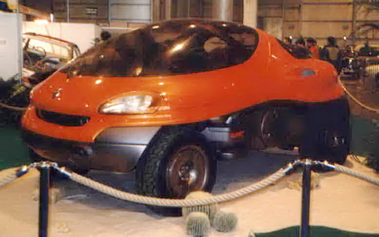 Коцептуальный Рено Ракун - в музее Renault
