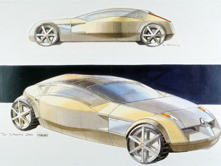 Скетч Renault Talisman concept
