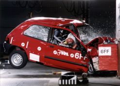 Краш-тест Рено Клио 1 EuroNCAP