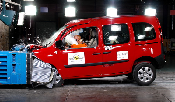 Краш-тест Renault Kangoo II - EuroNCAP
