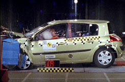 Краш-тест Renault Megane II EuroNCAP