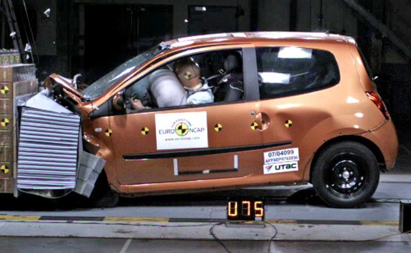 Crash test EuroNCAP Рено Твинго 2