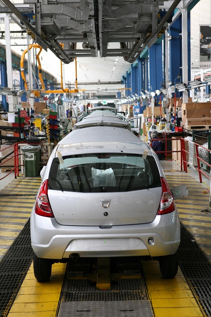 Производственная линиия Renault-Dacia