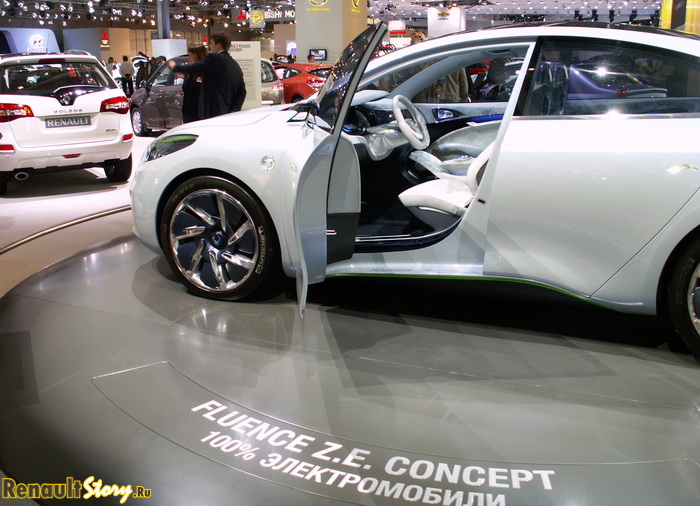 Внешний вид Renault Fluence Z.E. concept