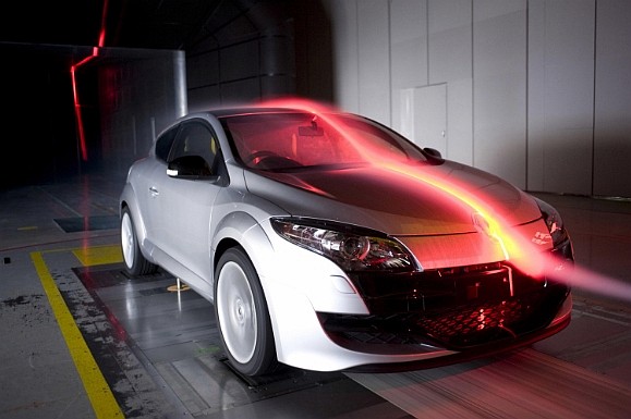Аэродинамический тест New Renault Megane RS