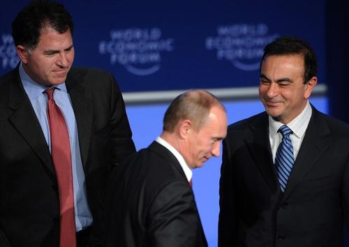Премьер-министр В. В. Путин предложил Карлосу Гону построить автозавод на Дальнем Востоке